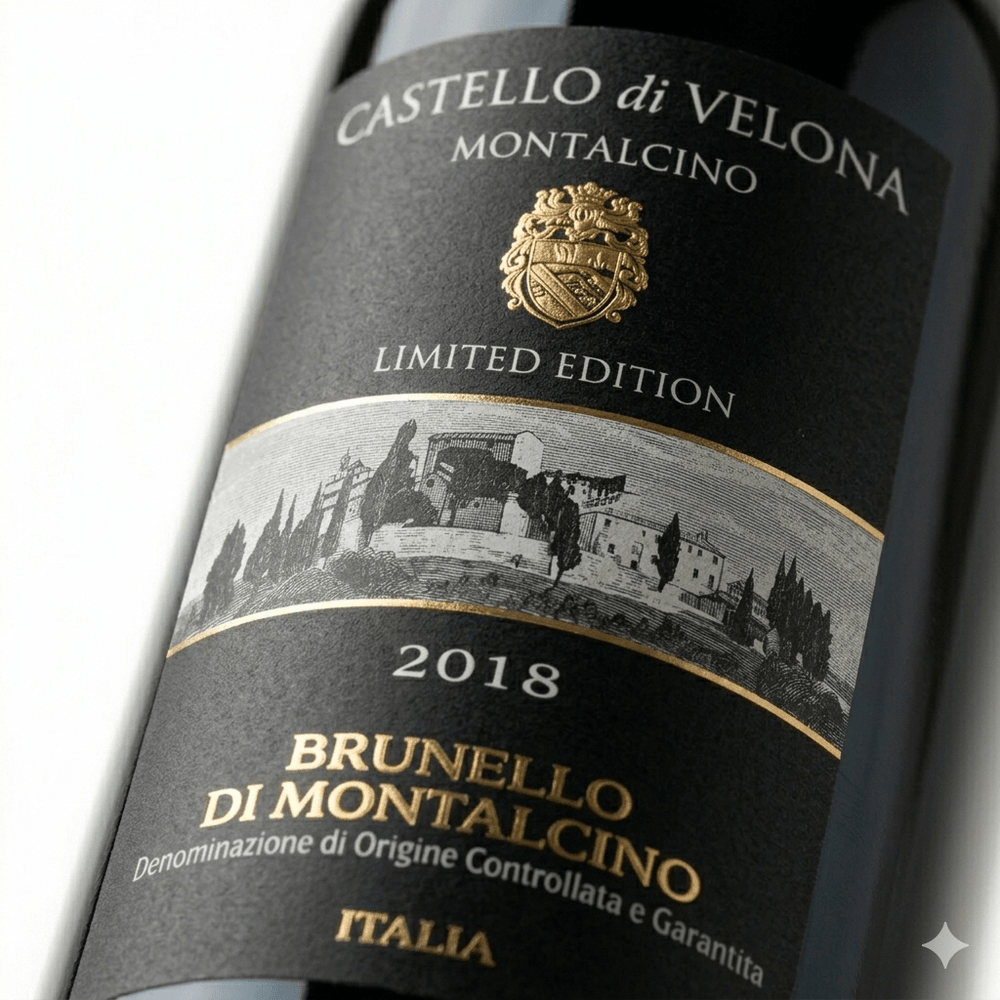 Castello di Velona - Brunello di Montalcino 2018 - Castello di Velona Vini