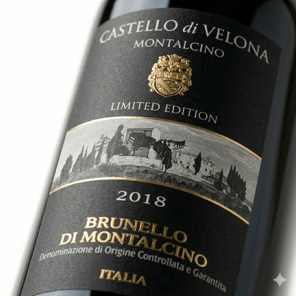 Castello di Velona - Brunello di Montalcino 2018 - Castello di Velona Vini