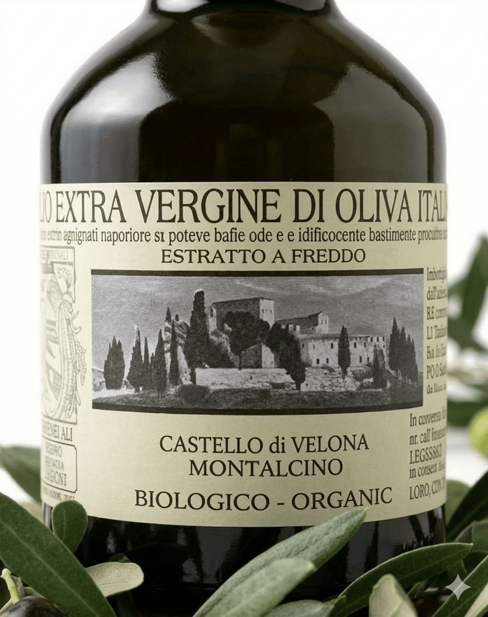 Olio EVO Biologico - Castello di Velona - Castello di Velona Vini