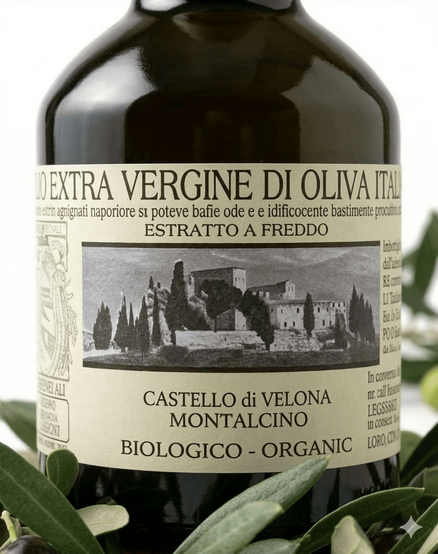 Olio EVO Biologico - Castello di Velona - Castello di Velona Vini